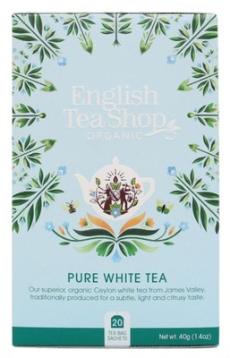 Biała herbata English Tea Shop Pure White Tea 20x2g