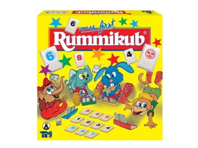 Gra towarzyska RUMMIKUB My First Rummikub LMD9603