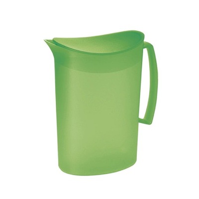 Dzbanek 2 l plastikowy z pokrywką Zielony Jupal Hogar
