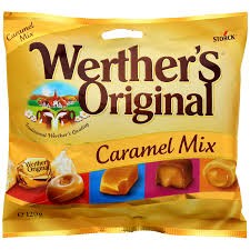 WERTHER'S ORIGINAL CARAMEL MIX 120g