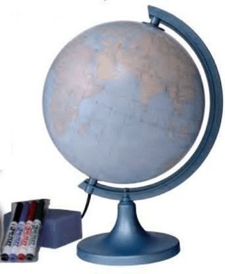 Globus konturowy 25 cm