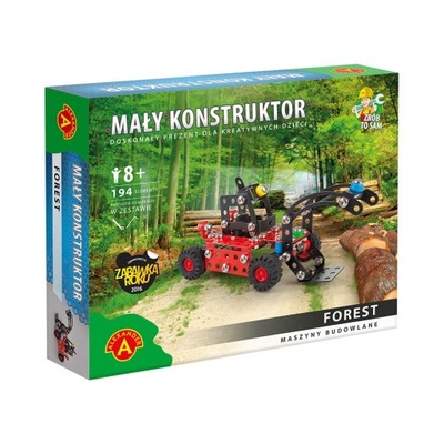 Mały konstruktor - Maszyny budowlane - Forest