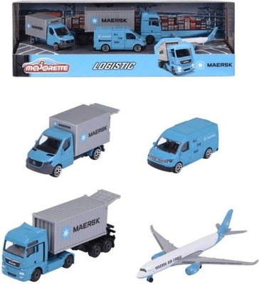 Majorette Maersk 4 sztuki