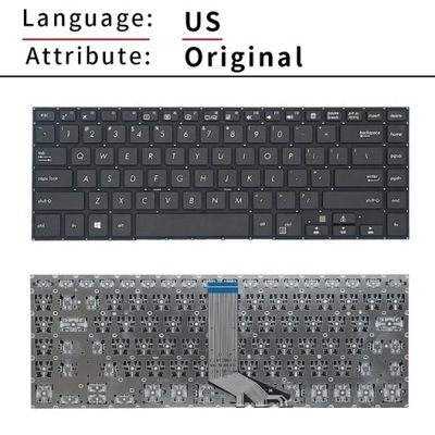 NUEVO US RUSSIAN LAPTOP KEYBOARD PARA ASUS PRO P1440F P1440FA P1440UF P1440U  