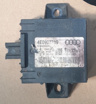 Модуль блок керування сигналізація audi a8 d3 4e0 4e0907719 фото №1