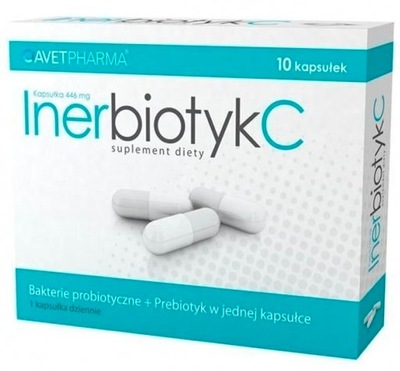 INERBIOTYK C probiotyk Avet 10 kaps.