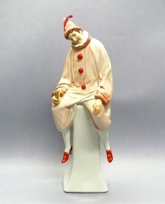 Pierrot, Karl Ens Volkstedt, po 1945 ( 38cm)