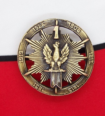 1 Pułk Strzelców Konnych odznaka pułkowa kawaleria