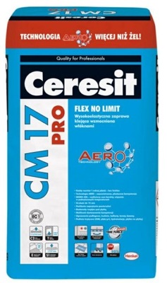 CERESIT CM 17 PRO Klej wysokoelastyczny 25kg