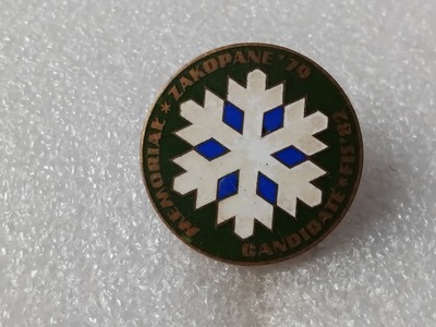 ODZNAKA ZAKOPANE MENORIAŁ FIS 82