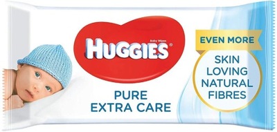 Chusteczki Nawilżane dla niemowląt HUGGIES Pure Extra Care Sensitive 56 szt