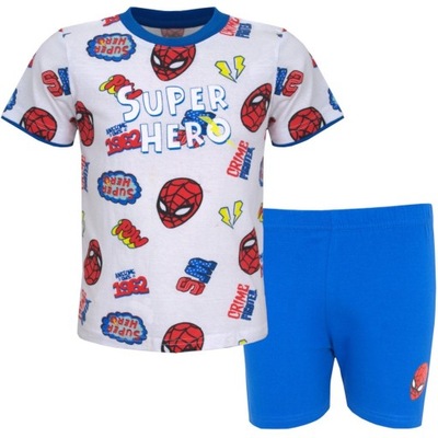 Piżama Spiderman Hero niebieska 134