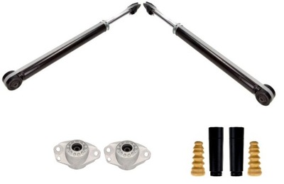 Амортизаторы защита отбойники подушки безопасности задняя seat toledo iv kg 2012- фото №1