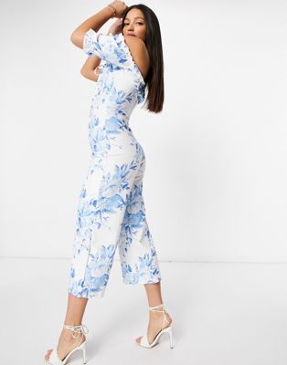 MISSGUIDED TALL KOMBINEZON DAMSKI W KWIATY 40 1DUW