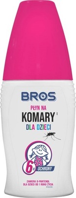 Bros Delikatny płyn 50ml na KOMARY dla Dzieci