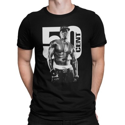 KOSZULKA MĘSKA T-SHIRT 50 Cent HIP HOP - L