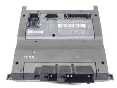 Модуль блок керування сидіння mercedes w221 a0048201026 фото №1