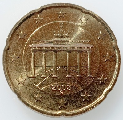 20 Euro Cent 2003 Mennicza (UNC) D - Niemcy