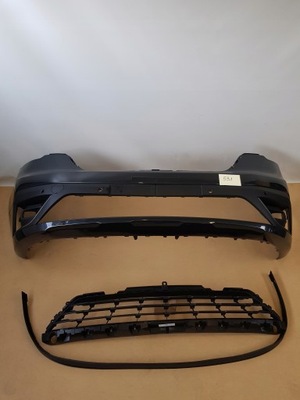 Бампер передній renault trafic iv фото №1