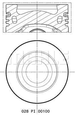 ПОРШЕНЬ VW 2.0TDI 81.01 STD фото