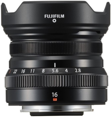 FUJIFILM FUJINON XF 16 mm F/2.8 WR CZARNY