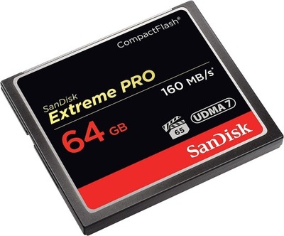 SanDisk Extreme Pro 64 Gb 160 MB/s CompactFlash