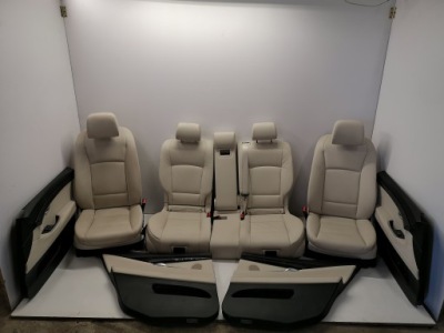 Bmw 5 gt f07 сидіння заднє сидіння обшивки шкіра uk фото №1