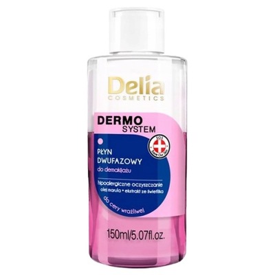 Delia Dermo System Płyn dwufazowy demakijaż 150ml