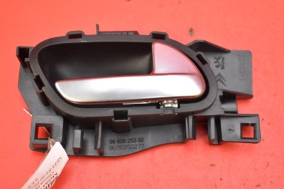 Ручка внутрішня права перед хром 9660525380 citroen ds4 10-16 фото №1