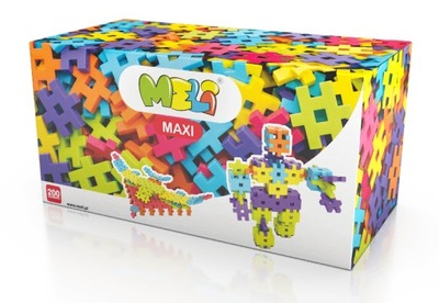 Klocki Meli Maxi 200 el. dla Dzieci 2+