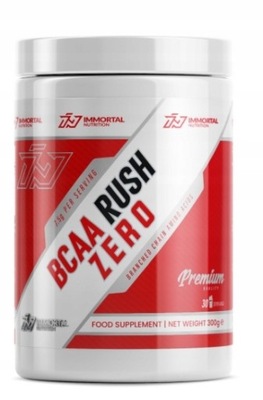 Immortal Bcaa Rush Zero 300g smak cytryna