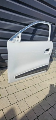 Dacia spring двері ліва перед передні білий 801012125r фото №1