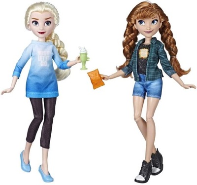 Disney Princesses Elsa i Anna lalkai kraina lodu