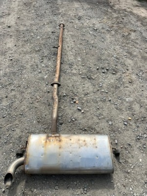 Гаситель конечный труба выхлоп выхлоп kia sportage iii 1.7 crdi фото №1