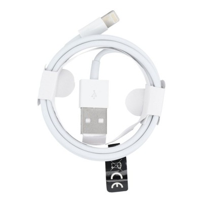 Kabel USB A do Lightning HD5 1 m biały