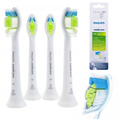 Końcówki Philips Sonicare Optimal HX6064/10 GŁÓWKI STANDARDOWE 4 SZTUKI