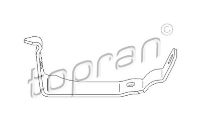 TOPRAN ХОМУТ СТАБІЛІЗАТОРА-BLACHA