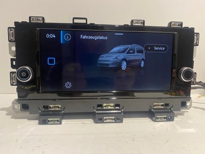 Vw caddy радио mib3e bluetooth dab 5h0035869 фото №1