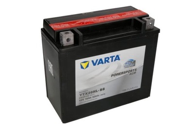 АКУМУЛЯТОР ПУСКОВИЙ VARTA YTX20HL-BS