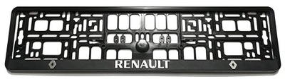 CUADRO PARA TABLAS REJESTRACYJNEJ RENAULT INSCRIPCIÓN CROMO 3D  