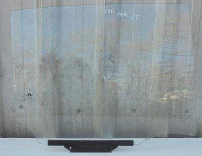 Hyundai i20 10 r скло бічна двері права задня hb 5d фото №1