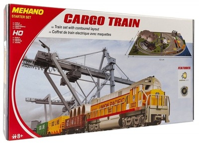 MEHANO ZESTAW STARTOWY CARGO TRAIN (HO) 8+