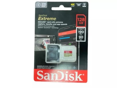 KARTA PAMIĘCI SAN DISK EXTREME 128 GB