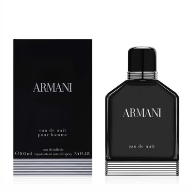 ARMANI Eau de Nuit Pour Homme woda toaletowa 100 ml