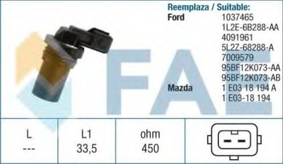 SENSOR ROUNDS SHAFT VALVE CONTROL SYSTEM FORD  