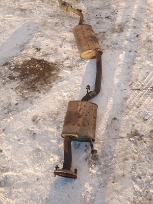 Nissan quest usa 2011 выхлоп гаситель труба выхлопная фото №1