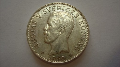 Szwecja 2 korony 1930 stan 3+