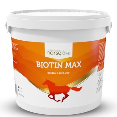 Biotin Max 3 kg - biotyna wystarcza na 300 dni