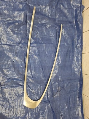 Рамка дверь стекло левый задняя левая задняя jaguar xf lift- фото №1