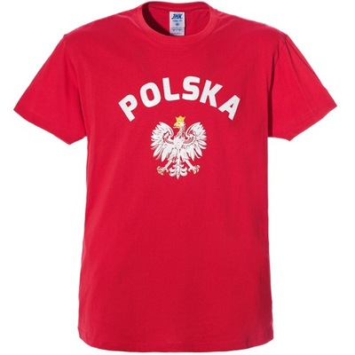 T-SHIRT MĘSKI koszulka JHK 155 POLSKA RD r. M